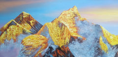 Radiant Dawn: Sunrise Over Mount Everest